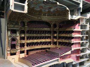 オルセー美術館オペラ座の断面模型&オペラ座周辺模型フランス