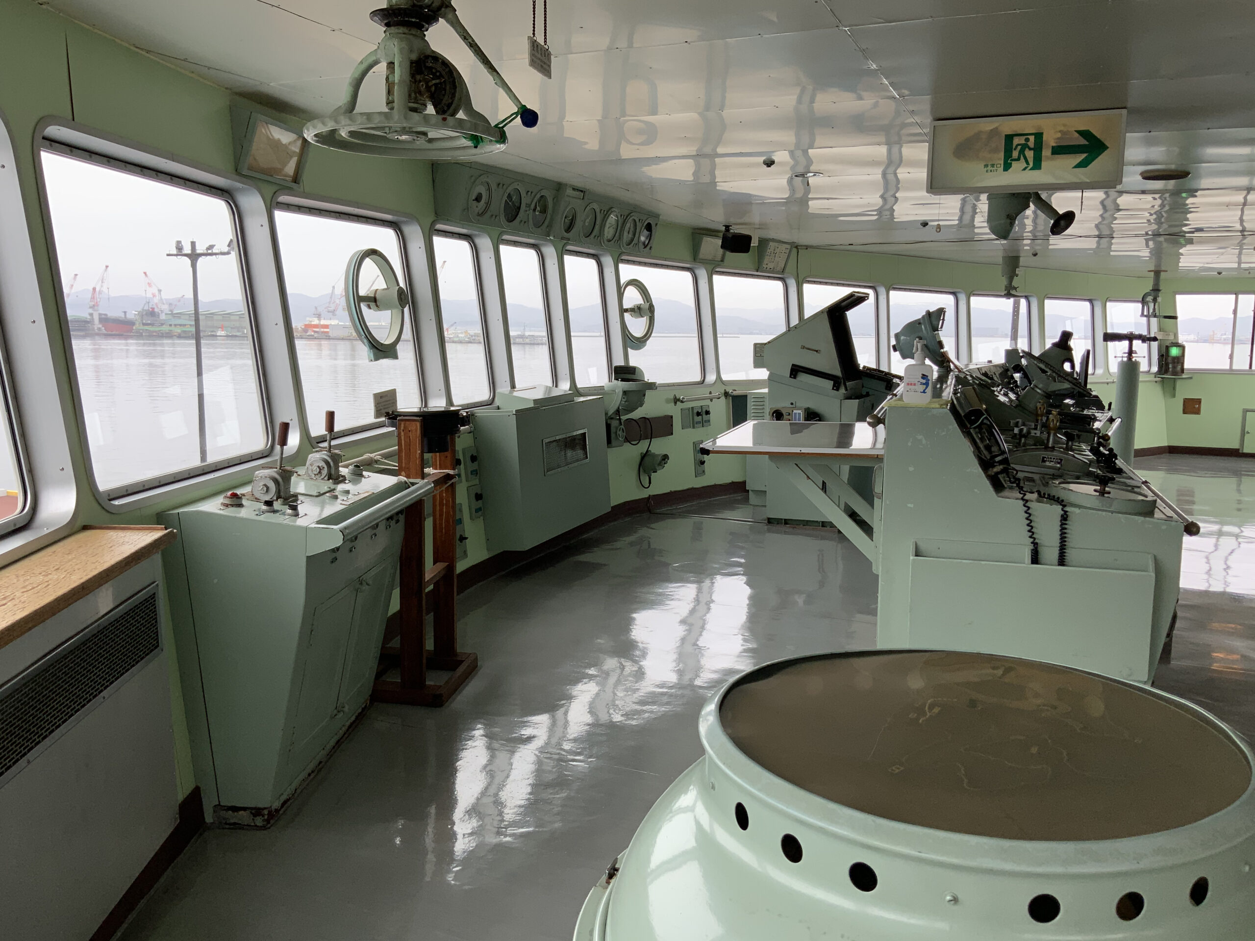 青函連絡船記念館 摩周丸「船の模型」（北海道函館市・2021年4月