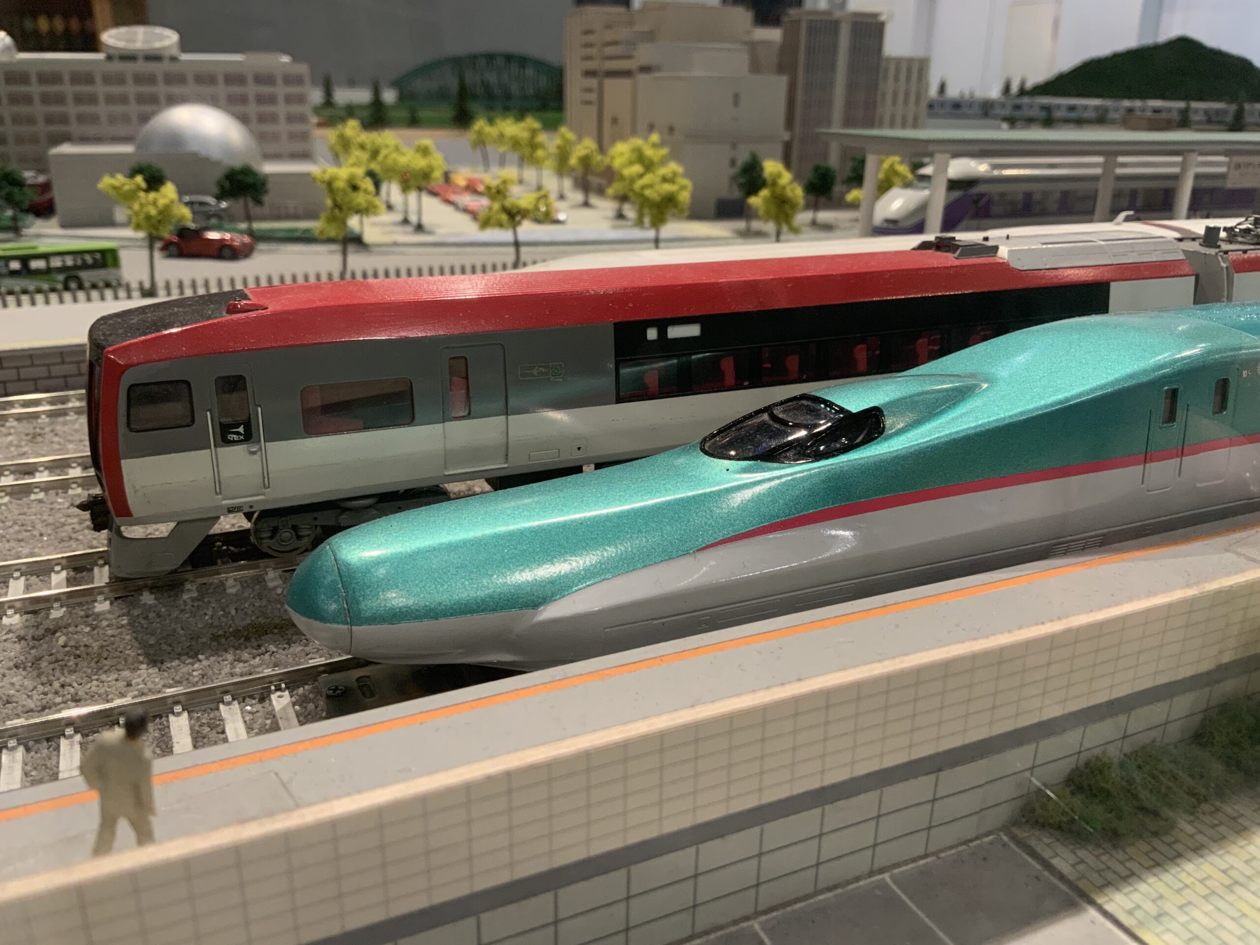 鉄道ジオラマ 川口市立科学館「鉄道ジオラマ」（埼玉県川口市・2021年5月訪問