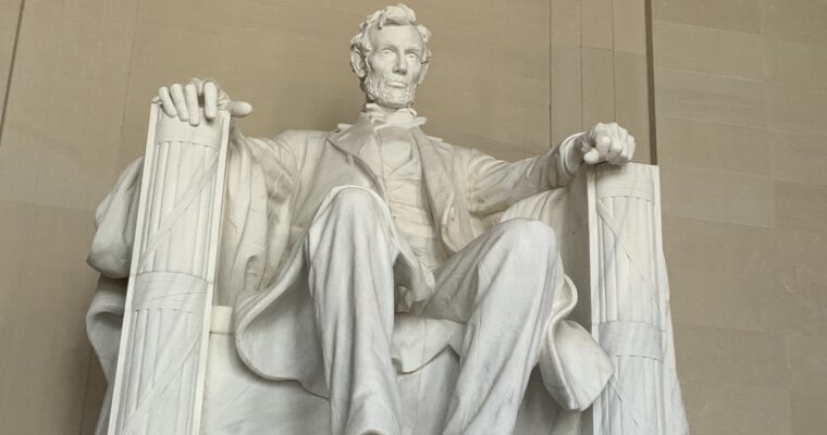 リンカーン記念堂（ワシントンD.C.・2021年8月訪問）