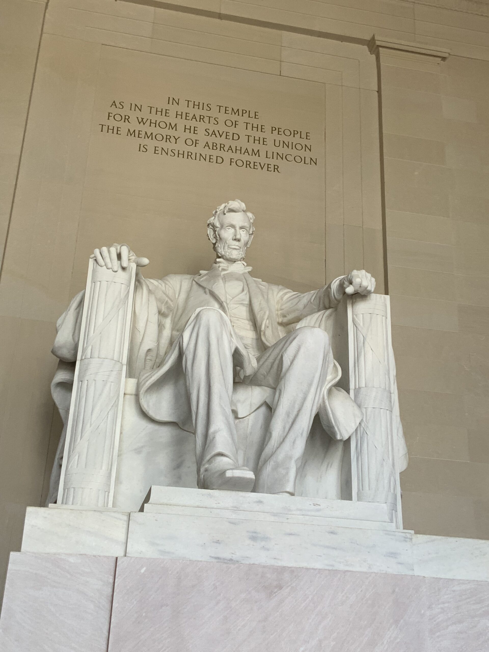 リンカーン記念堂(ワシントンD.C.・2021年8月訪問 リンカーン記念堂(ワシントンD.C.・2021年8月訪問
